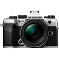 thumbnail image 1 of OM SYSTEM OM-5 Mark II Mirrorless Camera with 12-45mm f/4 Lens (Silver), 1 of 6