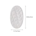 thumbnail image 2 of OULII Palette de Peinture Réutilisable 1 Pce pour Peintres Professionnels Fermeté Blanc pour Création Artistique, 2 of 8