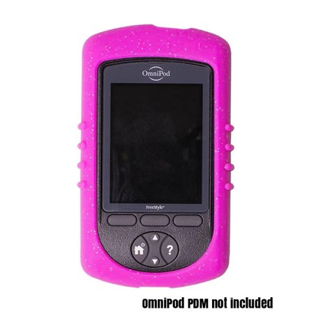 Omnipod Gel Skin- Pink Glitter