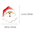 thumbnail image 4 of Gymnture christmas 5Pcs Christmas Brooch DIY Santa & Snowman Lapel Pins (Assorted Colors), 4 of 10