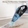 thumbnail image 2 of Cordless Handheld Vacuum Cleaner, Powerful 6000Pa Suction with 3-in-1 Accessories, Lightweight and Quiet, Fast Charging, Washable Filter, for Car and Home Cleaning, 2 of 7