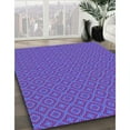 thumbnail image 2 of Ahgly Company Indoor Rectangle Patterned Light Slate Blue Area Rugs, 8' x 12', 2 of 6