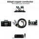 thumbnail image 1 of Ccdes Línea de Audio, Doble para Cable de Adaptador de Audio Hembra RCA Macho a Doble XLR, Cable de conexión de PVC de Doble Fila, con transmisión de se?al Estable Cable No se aplica, 1 of 5