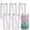 6 Pack-Clear, variant on 16 oz Snow Globe Tumbler, 4 Pack Double Wall Snowglobe Cups with Pre Drilled Hole Plastic Cups Blanks with Lid and Straw, Glitter Snow Globe Cup for DIY (4 Pack-)
