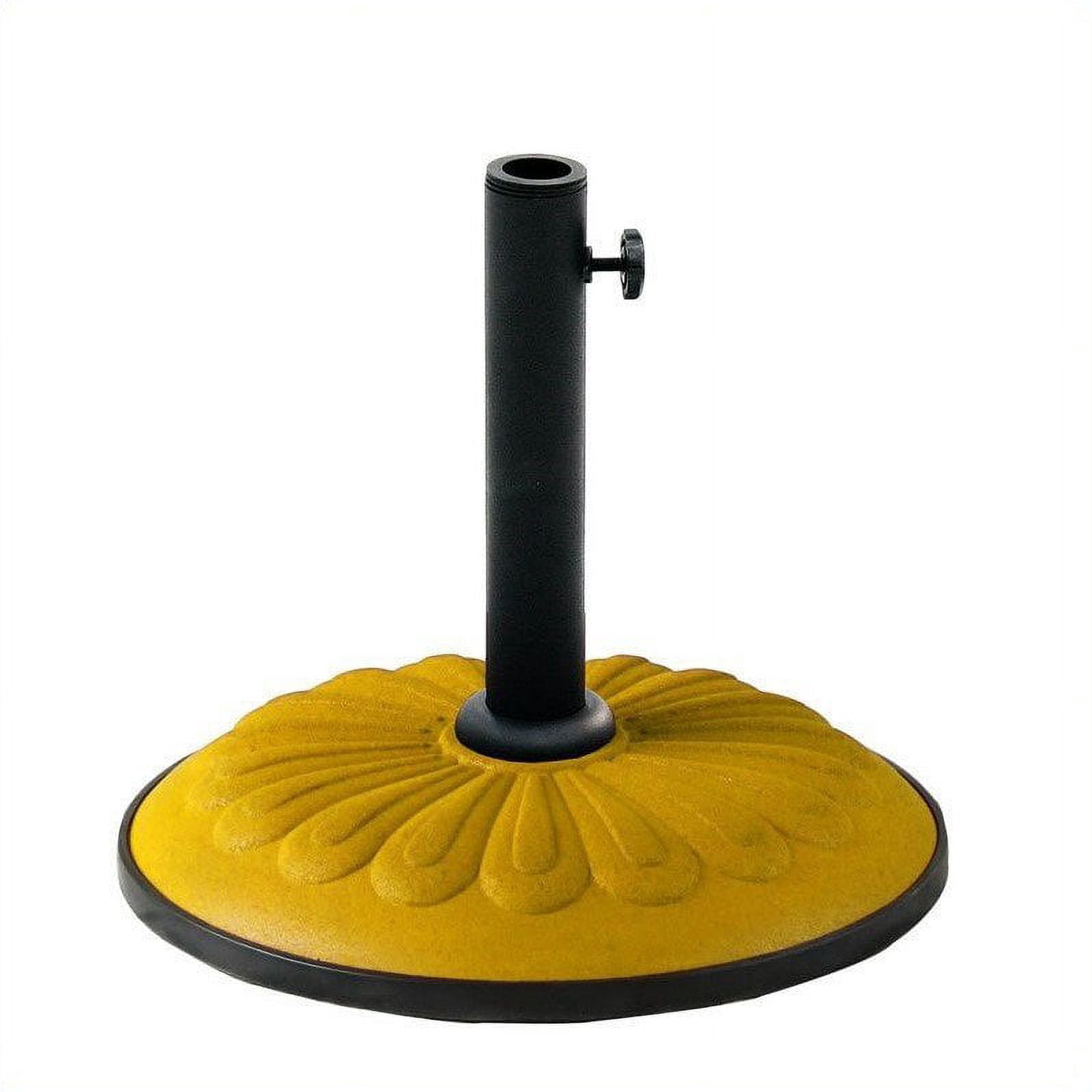 Resin Compound Sunflower Umbrella Base