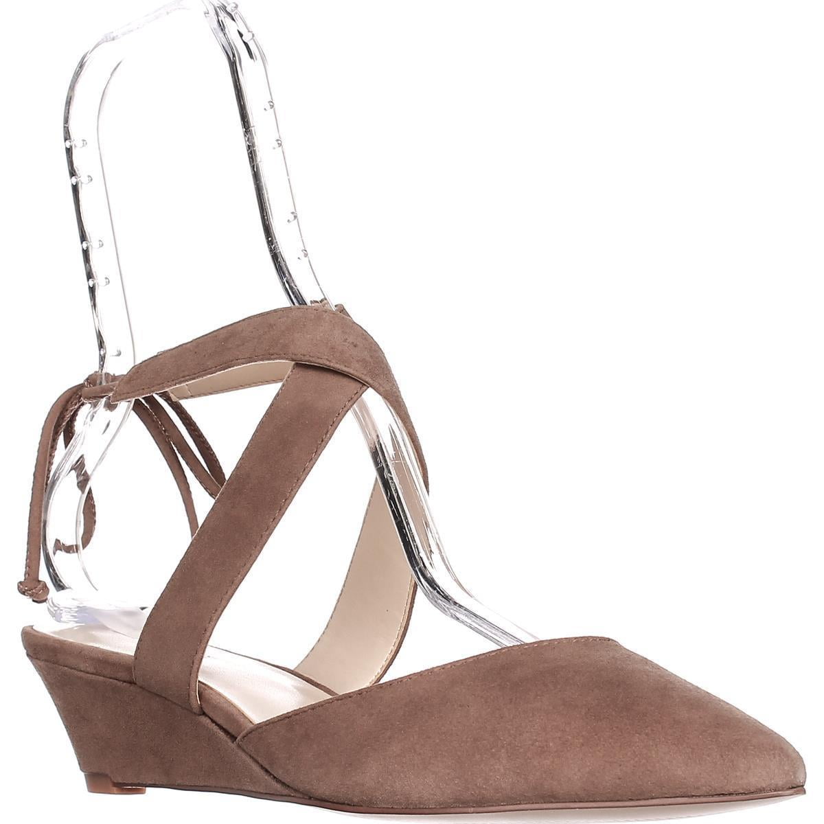 polka dot slingbacks
