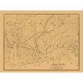 thumbnail image 3 of Hains 24x19 Black Modern Framed Museum Art Print Titled - Alabama South Florida West Military - Hains 1864, 3 of 5