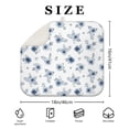 thumbnail image 4 of Pioneer Flower Floral Print Pattern Kitchen Dish Drying Mat 1 Pack, Ultra Absorbent Microfiber Drainer Mat, 16"x18", 4 of 6