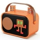 thumbnail image 1 of Bocina Portátil JYX, Altavoz Bluetooth con 15 Animaciones, Voz Mágica y Divertida, Altavoz Inalámbrico para Fiestas, D58O-T (Naranja), 1 of 8