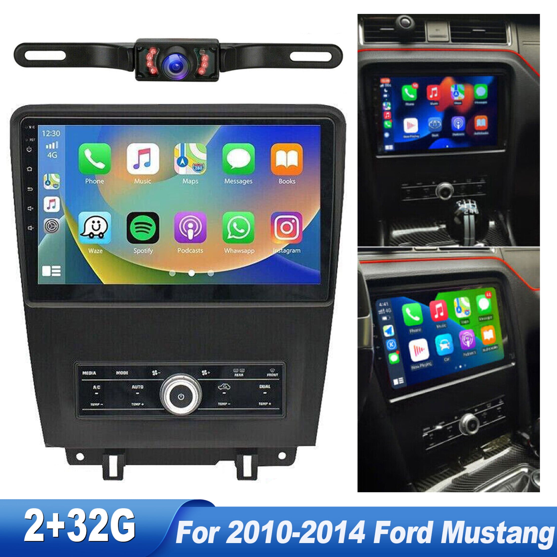 Car Radio for Ford Mustang 2010-2014, 10.1 inch Android 11 Touch