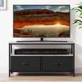 thumbnail image 7 of Yiwa 39inch Dresser TV Stand with Storage, Entertainment Center with 2 Drawers and Shelves for Living Room, 7 of 7