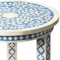 thumbnail image 2 of Butler Specialty Amanda Bone Inlay Accent Table In Blue, 2 of 3