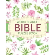 Word Search Bible Puzzle Book: Christian Living Puzzles and Games Spiritual Growth Worship Devotion (Paperback)(Large Print)