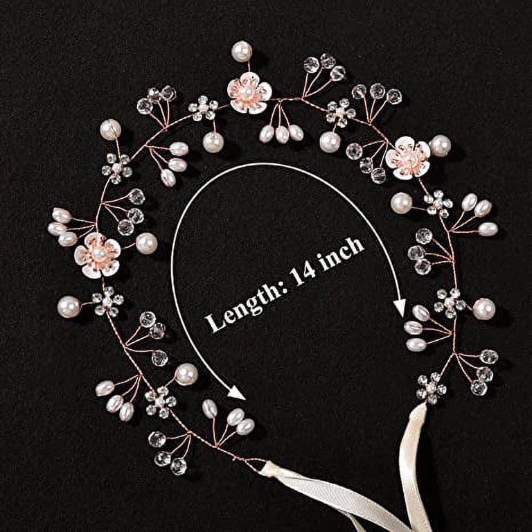 Flower Girl Hair Accessory, Princess Headpiece White Flower  display picture 1