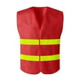 thumbnail image 3 of Kctiaxy High Visibility Vest for Men & Women Sleevelees Safety Vest Tank Reflective Construction Work Vest Jacket, 3 of 7