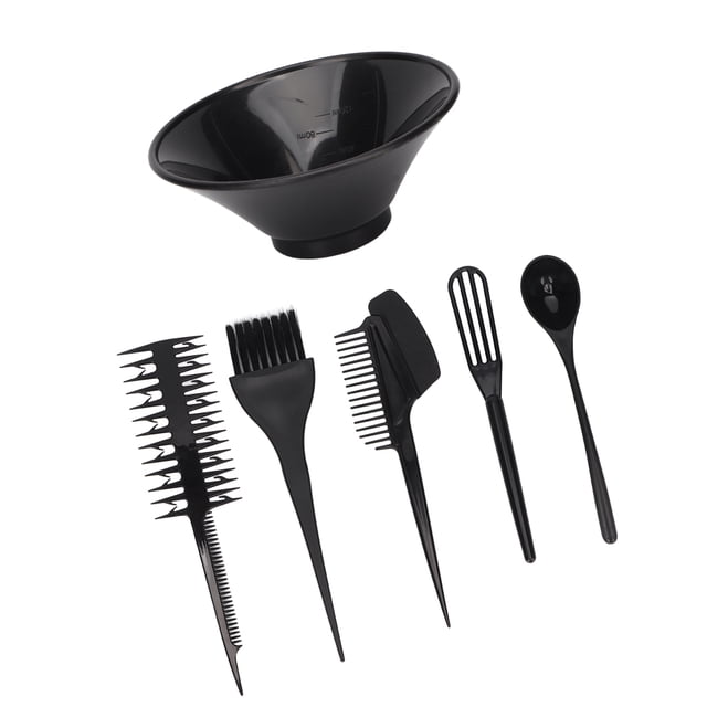 Hair Dying Kit, Portable Professional Tinting Hair Coloring Brush Kit for Barber