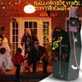 thumbnail image 2 of Planche de Cercueil d'Halloween Colorée Décoration à Commande Vocale Accessoire de Maison Lumière, 2 of 7