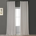 thumbnail image 2 of Signature Caravan Beige Faux Linen Blackout Curtain (1 Panel), Caravan Beige, 50W X 120L, 2 of 6