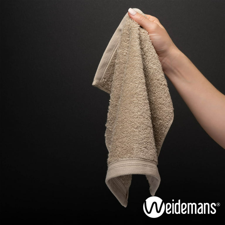 Premium 6 Pieces Towel Set Including 6 Exclusive Washcloths Towels|Fingertip Towels 13 inch x 13 inch - Color: Apple Green 100% Cotton |Machine