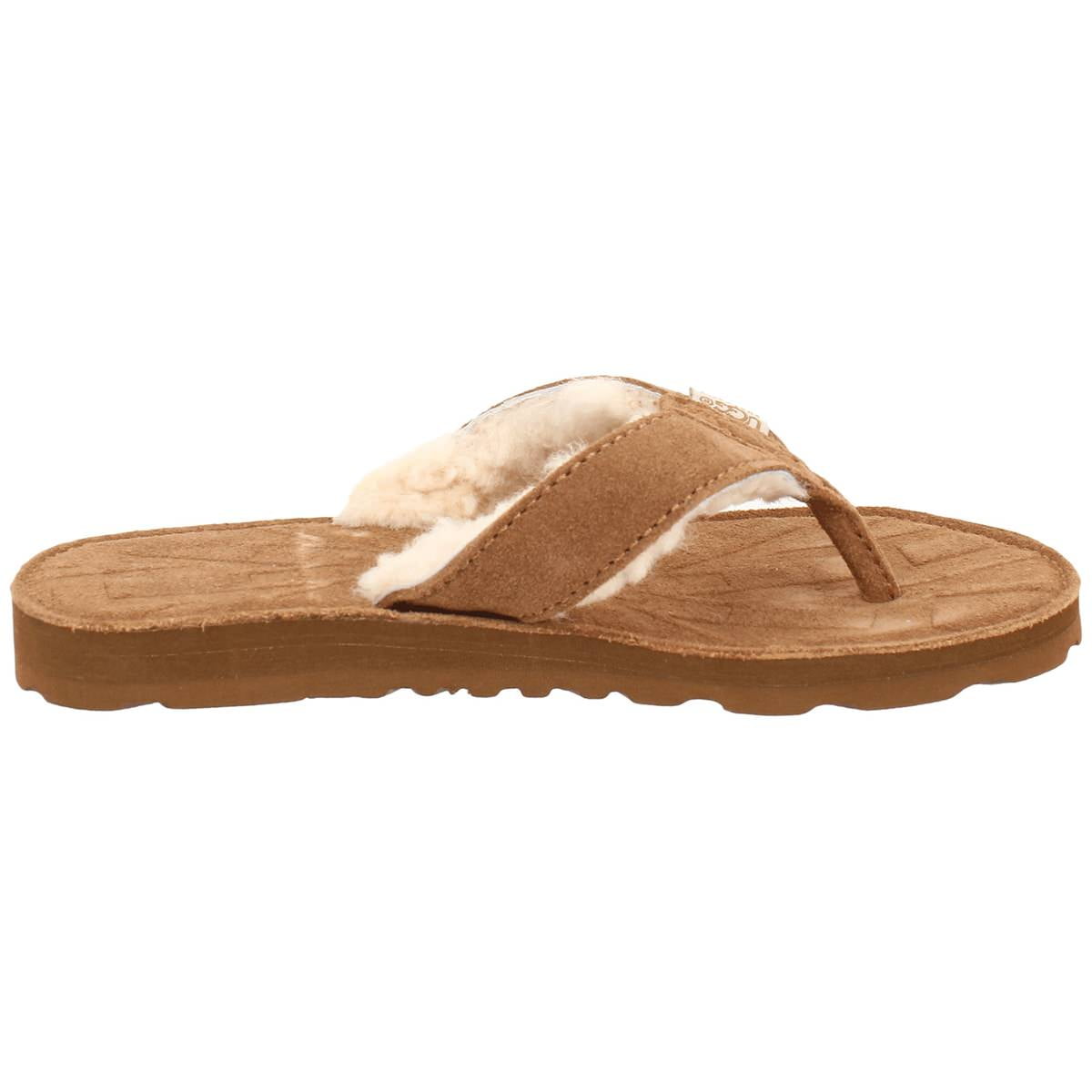 ugg tasmina chestnut flip flops