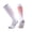Z1-Clear-boys girls soccer socks, variant on MKOSPLRT Kids Soccer Baseball Socks Youth Boys Girls Long Striped Socks with Soccer Gifts 5-17 Years Thick Towel Bottom Cushion for Training Game