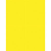 Pacon Laser Bond Paper - 10 Recycled Letter - 8.50" x 11" - 24 lb Basis Weight - 100 Sheets/Pack - Bond Paper - Neon Yellow