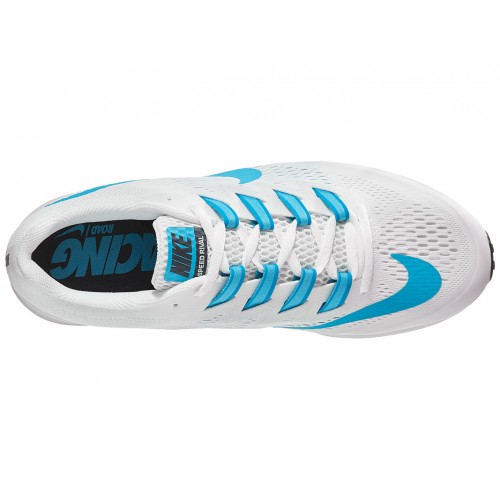 Nike Nike Men S Air Zoom Speed Rival 6 Summit White Blue 10 D M Us Walmart Com Walmart Com