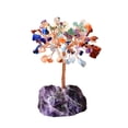 thumbnail image 2 of Injueey Piedras de ágata envueltas en alambre respetuosas con el medio ambiente - Para meditación Piedras de cristales elegantes Rebanada de Decoración amatista, 2 of 6