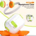 thumbnail image 3 of Dual Structure Case for AirPods Pro 3 Contrast Color‌ Design Shockproof Cover with Stand Function and Switch, 3 of 6