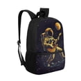 thumbnail image 2 of Jeiento Guitar Astronaut Backpack for Boys 10-12 School Bag Primary School Back Packs with Side Pocket Student Book Bags Elementary Child Schoolbags Rucksack Heavy Duty Daypack, 2 of 6