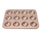 thumbnail image 5 of Molde Para Pasteles Para Muffins, En Forma De Castaña, Fácil De Limpiar, Molde Para Dulces, Acero Al Carbono Antiadherente Multiusos, 12 Orificios Para Pudines Y Postres, 5 of 7