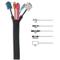 thumbnail image 2 of Cable sleeve wraps wires cable protector cable tidy sleeve cable organizer wrap cord cover, 2 of 9