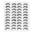 thumbnail image 3 of Pestañas postizas de maquillaje NikouMX 20 pares largas Materiales ecológicos, 3 of 8