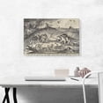 thumbnail image 2 of ARTCANVAS Big Fish Eat Little Fish 1556 Canvas Art Print by Pieter Bruegel the Elder - Size: 26" x 18" (1.50" Deep), 2 of 9