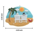 thumbnail image 3 of Maxora Personalized Ornaments Customized Christmas Ornament Couple On The Beach Marriage Memorial Gift Free Customize, 3 of 7