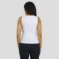 thumbnail image 5 of Women's WEAR by Erin Andrews  White Dallas Cowboys Ribbed Graphic Tank Top, 5 of 5