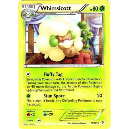 Pokemon Boundaries Crossed Whimsicott #15