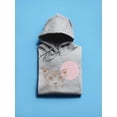 thumbnail image 3 of Grunge Cheetah Contemporary Hoodie Women -Image by Shutterstock, Female x-Large, 3 of 4