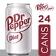 image 4 of Diet Dr Pepper Soda, 12 fl oz cans, 24 pack