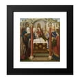 thumbnail image 2 of Jacques Daret 20x22 Black Modern Framed Museum Art Print Titled - The Presentation at the Temple (1434 - 1435), 2 of 5