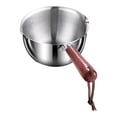 thumbnail image 2 of Oil Warmer Pan, 300ml Safe Handle Anti Scald Mini Butter Warmer Pot  for Kitchen, 2 of 8