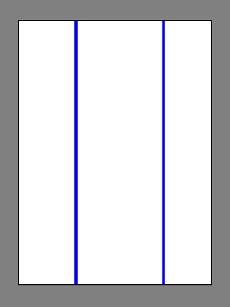 Blue Line Dark Iron On Heat Transfer Paper for Inkjet 8.5 X 11 - 45 Sheets
