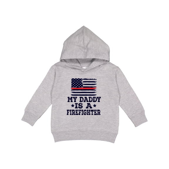 Inktastic Fireman Daddy is a Firefighter Toddler Hoodie
