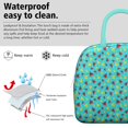thumbnail image 2 of Watermelon Pattern Insulated Cooler Backpack Leakproof Lunch Bag with Cute Sunshine and Geometric Design for Outdoor Adventures, 2 of 6