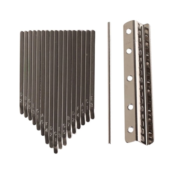 Yuan 1 Set of Kalimba Keys 17 Note Thumb Piano Keys Music Instrument Parts Accessories