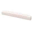 thumbnail image 3 of 10Pcs Guitar Slotted Bone Nut Flat Bottom 6 String Electric Guitar Replacement Parts 42mm DJ25B, 3 of 4