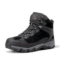 thumbnail image 2 of NORTIV 8 Bottes de Randonnée pour Hommes Imperméables Randonnée Plein Air Mi-Hauteur Randonnée Chaussures d'Alpinisme Taille 9 m US Noir JS19004M, 2 of 4