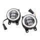 thumbnail image 2 of Universal Angel Eyes Light 30W 3000LM LED Foglight 10-30V Universal Para Automóvil de Camioneta, 2 of 7