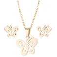 thumbnail image 1 of PVCS Ensemble de Boucles d'Oreilles Pendantes Mode pour Femmes Couleur Collier Clavicule Boucles d'Oreilles Exquises, 1 of 3