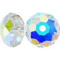 thumbnail image 3 of HAHDAXIA 10MM Crystal Glass Beads for Jewelry Making, Briolette Rondelle Crystal Beads for Crafts Wind Chimes Suncatchers, Briolette Glass Beads (Crystal AB, 10MM, 100PCS), 3 of 7